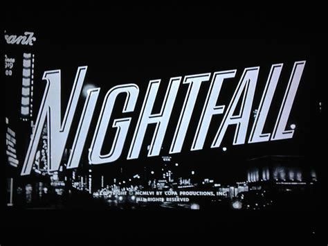 Nightfall 1957 Tourneur Desenho História Em Quadrinhos História Em