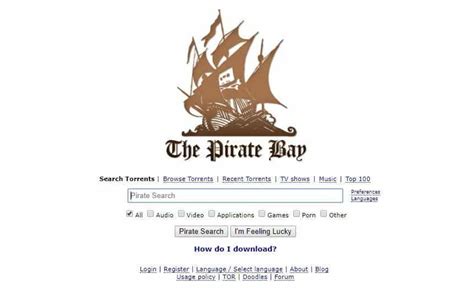 Domínio principal do Pirate Bay volta a funcionar após um mês Olhar Digital