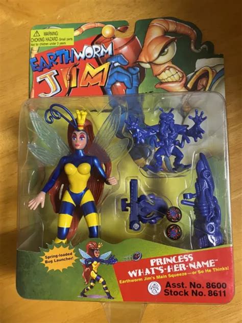 Playmates Toys Princess Whats Her Name Action Figure Earthworm Jim 5