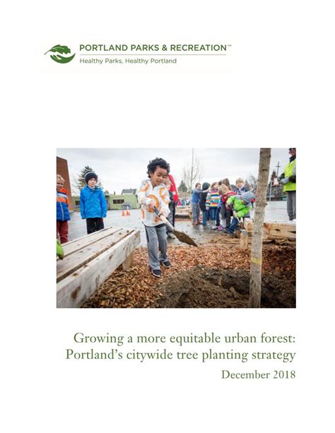 Growing A More Equitable Urban Forest Portlands Citywide Tree