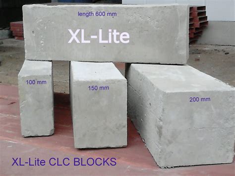 Solid Concrete Cellular Lightweight Blocks For Side Walls Id