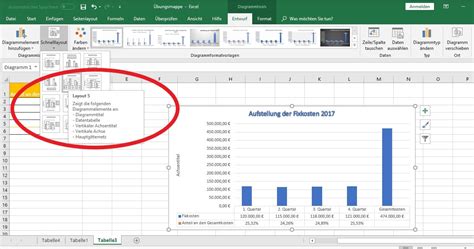 Diagramme Formatieren Mit Microsoft Excel