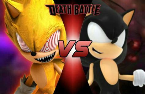 Fleetway Super Sonic Vs Dark Super Sonic Who Do You Think Would Win In