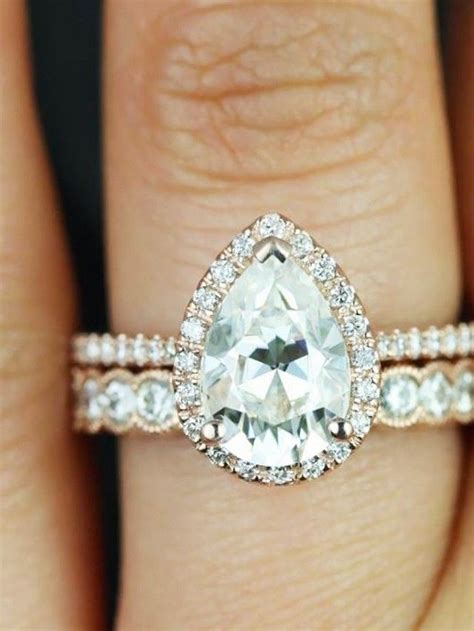 As more women began to wear wedding bands and they became more feminine, these items morphed into it may include diamonds set all the way around it, or decorative metal work. Pear Shaped Diamond Jewelry: What Should You Consider?
