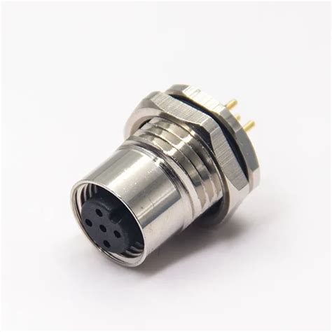 Sensor Connector 4 Pole Pinout M8 4 Pin Assembly Female Connector Buy