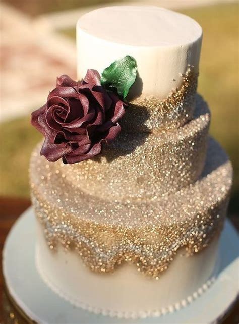 Flowers theme cake decoration floral edible high quality icing sheets. Fall in Love with These 29 Amazing Fall Wedding Cakes