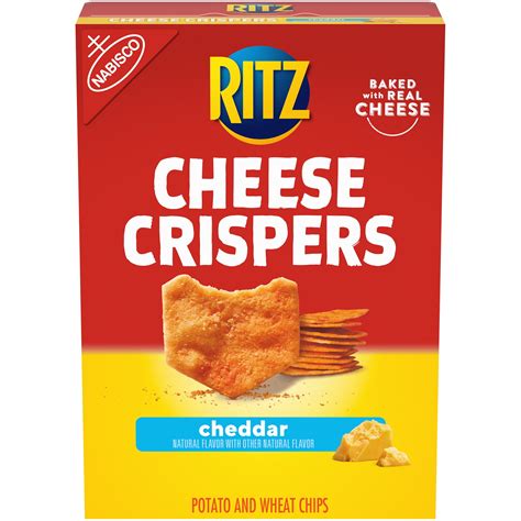 Ritz Cheese Crispers Cheddar Chips 7 Oz