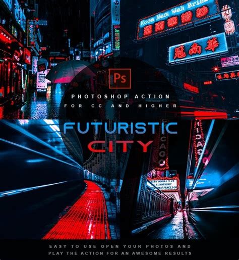 Download Futuristic City Photoshop Action 27391328 Softarchive
