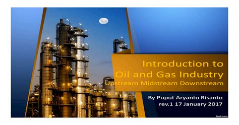 Introduction To Oil And Gas Industry Upstream Midstream Downstream