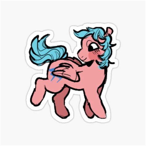 Mlp G1 Firefly Sticker By Toucanburger Redbubble