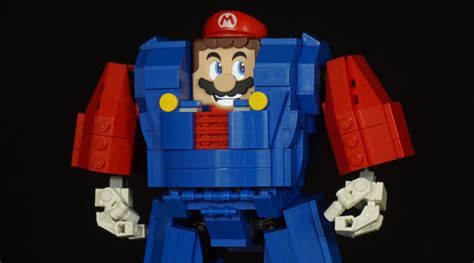 Random Fan Builds Custom Mech Suit For Lego Super Mario Nintendosoup