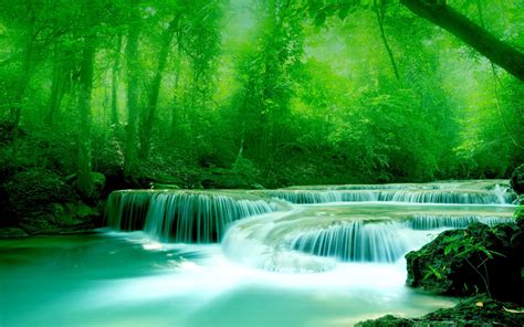 Beautiful Free Screensavers Greenery Water River Rocks Wallpapers 3d