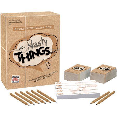 This card game edition of the most popular party game of all time contains all new material and more clues per question to keep you and your friends laughing for hours! Pin on Dirty Minds Card Game