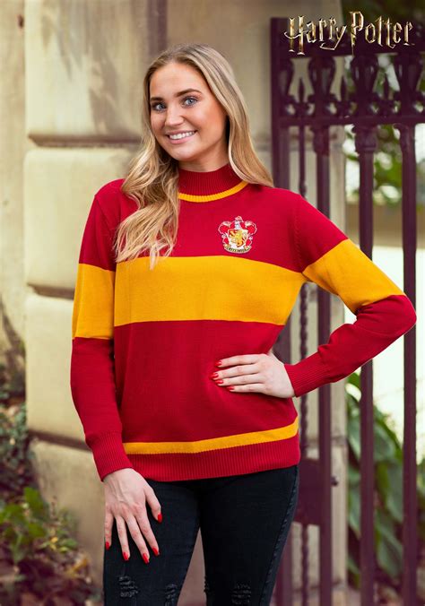 Adult Lightweight Harry Potter Gryffindor Quidditch Sweater