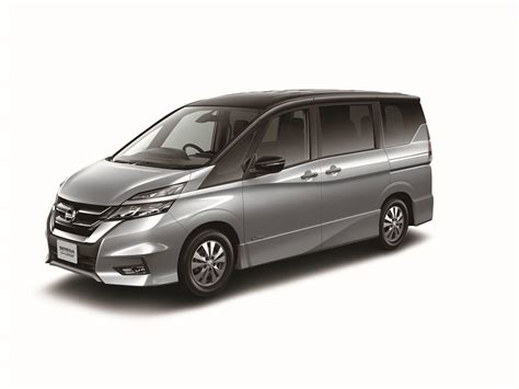 The nissan motor company has launched to sale hybrid version of people mover van in august 2012. 06-All-New-Serena_PHWS_Tungsten-Silver-Diamond-Black ...