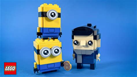 Lego Minions Gru Stuart And Otto Brickheadz 40420 Youtube