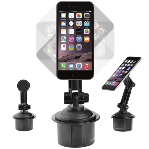 Shop New Magnetic Phone Holder With Extended Cup Holder Mount Part