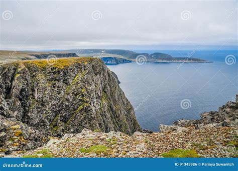 Nordkap Nordkapp Und Barentssee Am Norden Der Insel Von Mageroya In