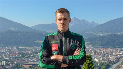 The squad overview lists all player stats for a selected season. Fix: Patrik Eler kehrt zu Wacker Innsbruck zurück