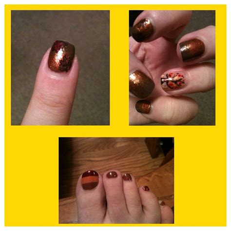 Finally Some Fall Nailstook Forever To Do Them Then Took Forever To