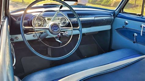 1953 Chevy Bel Air Sport Coupe Blue With Two Tone Blue Interior