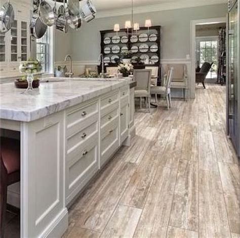 Petrified Wood Look Porcelain Planks In Bianco 8x48 For Floors And