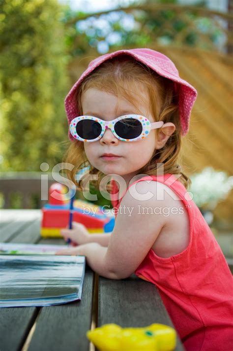 Cute Little Girl Stock Photo Royalty Free Freeimages