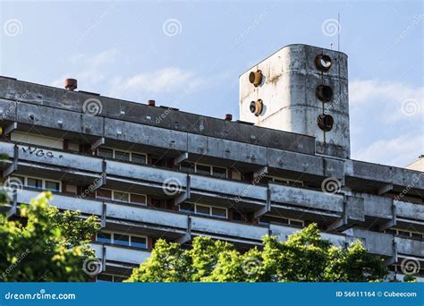 Old Fashioned High Rise City Building Stock Photo Image Of Living