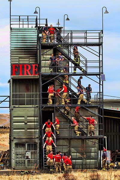 Gfd Training Tower Fire Training Firefighter Training Fire Life