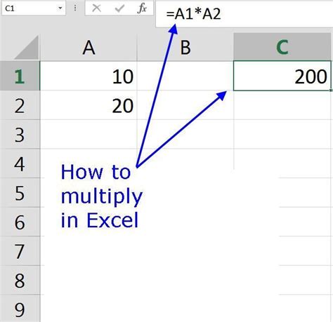 How Do You Times In Excel Formula Walter Bunces Multiplication