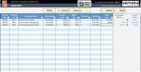 Habit trackers will help keep you on track for success. Invoice Tracker - Free Excel Invoice Tracking Template