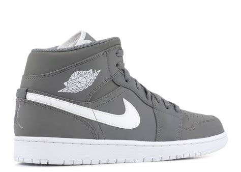 The air jordan collection curates only authentic sneakers. Air Jordan 1 Mid Cool Grey White 554724-036 - Sepsport