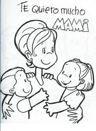Te Quiero Mucho Mami Dibujos Del Día De Las Madres Dia De Las