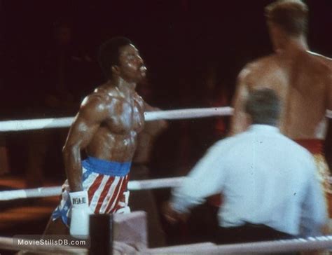 Rocky IV - Publicity still of Carl Weathers