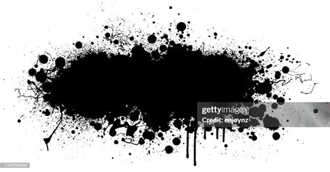 Black Paint Splash Background High Res Vector Graphic Getty Images