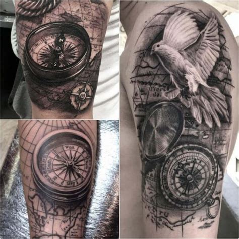 I really like the design and your tattooist did a great job with so i say bravo. Compass Tattoo Designs - Popular Ideas for Compass Tattoos with Meaning