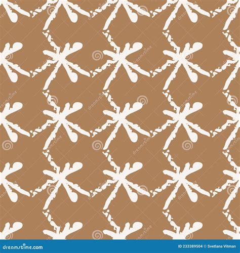Nude Color Vector Plaid Seamless Pattern Pastel Background Brown And