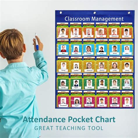 Buy Classroom Management Chart Pocket Chart For Classroom Student