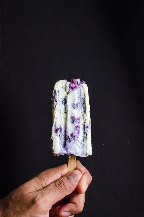 Easy Creamy Vanilla Popsicles In 5 Awesome Flavors Blueberry And