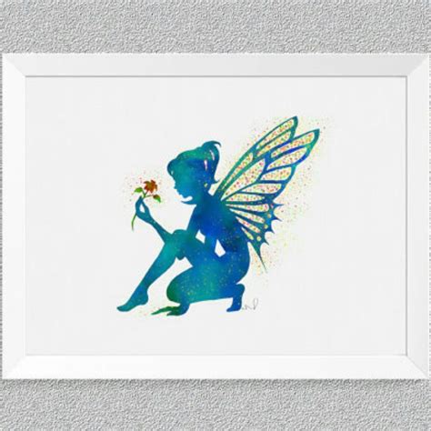 Fantasy Art Print Fairy Fairy Tale Watercolor Fairy Tale Etsy Art