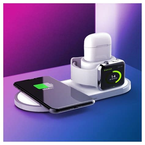 3 In 1 Wireless Charging Station Iphone Apple Watch Airpods