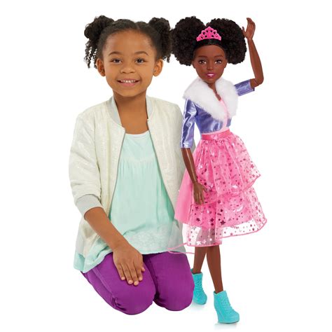 Barbie 28 Inch Best Fashion Friend Princess Adventure Doll Black Hair
