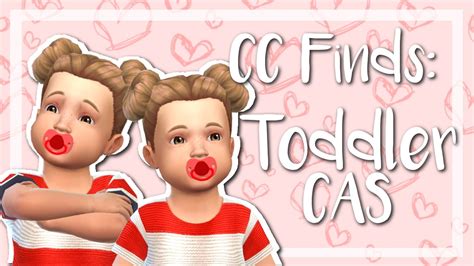 The Sims 4 Cc Finds Toddler Cas Full Cc List Youtube