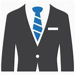 Suit Icon Tie Valuations Vest Vectorified Professional