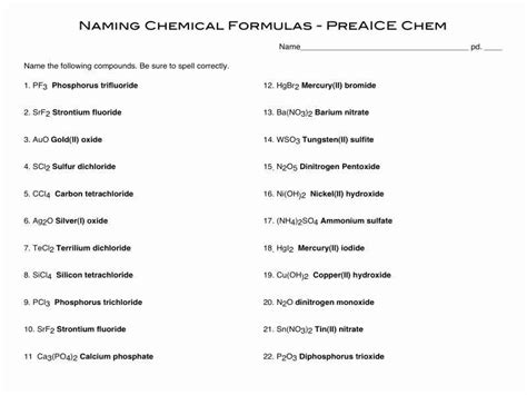 50 chemical bonds worksheet answers