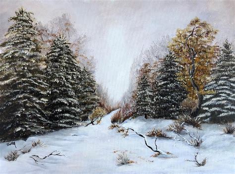 Winter Wonderland Painting By Tricia Sutton Fine Art America