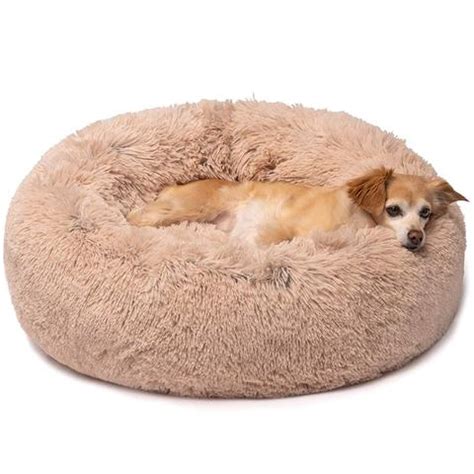 An enclosed or cave dog bed can be can help keep dogs calm during storms, fireworks, etc. Comfy Calming High Stretch Soft Pet Dog Bed Cat House(BUY ...
