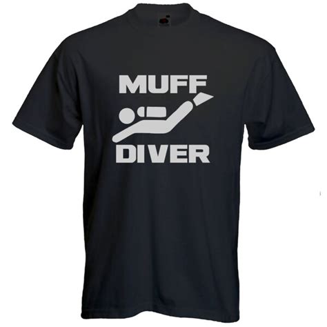 Muff Diver T Shirt Etsy Uk
