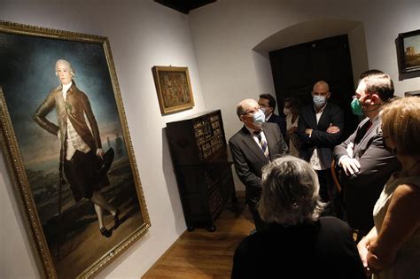 Inauguración De La Exposición Del Retrato De Goya A Jovellanos En El