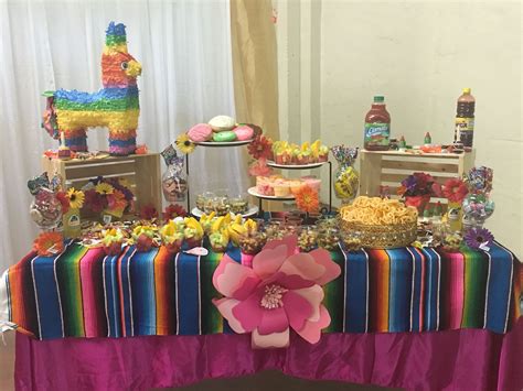 Add them to your blue baby shower candy buffet or favor bags. Mexican baby shower candy/snacks table | Baby shower candy ...